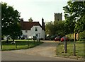 TL8115 : The way to the church at Witham by Robert Edwards
