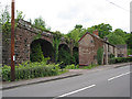 Cottages by the old railway viaduct