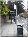 Bus stop near Friendship House