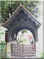 Lych gate to St John