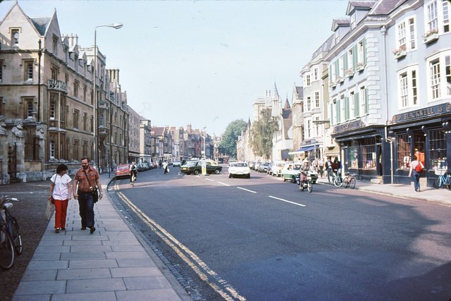 Broad Street Oxford 1981 © Peter Whatley Cc By Sa20 Geograph