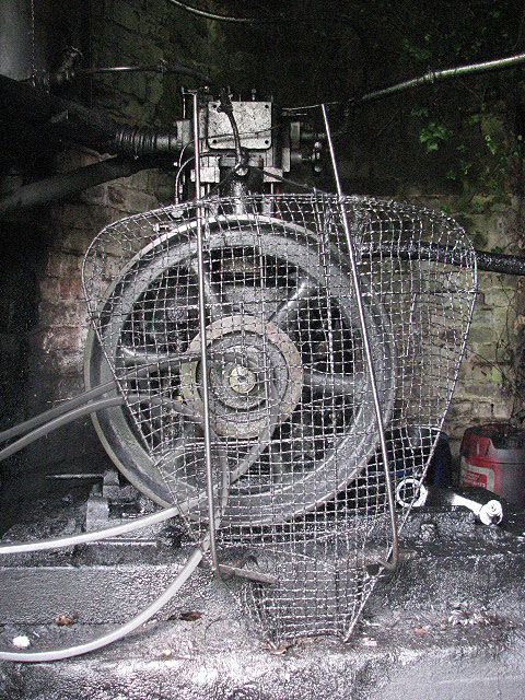A Lister diesel engine