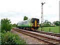 TF0958 : Railway near Kirkby Green by Dave Hitchborne