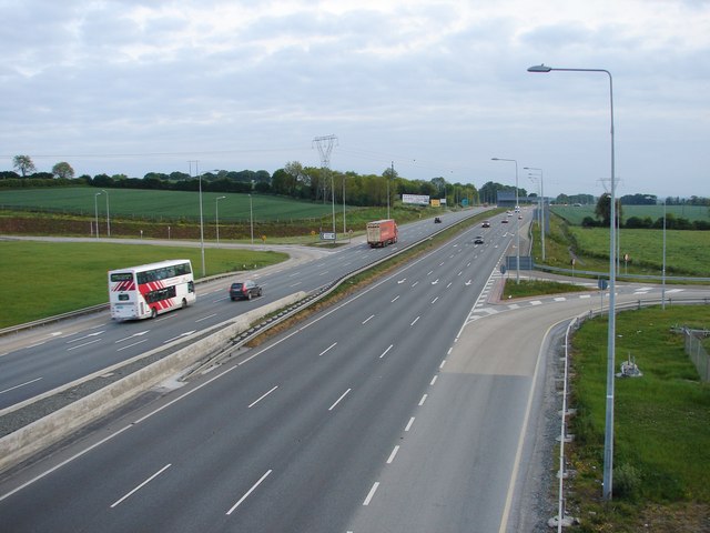 Westbound N7 From the Road Bridge