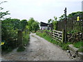 Footpath to Harwood Fields