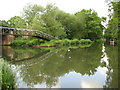 Basingstoke Canal: Junction with the River Wey Navigation