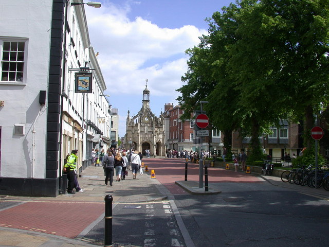 West Street with view of the Market Cross
