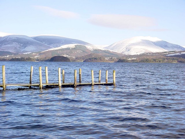 Derwent Water - Ferry Launch (Christmas Morning)