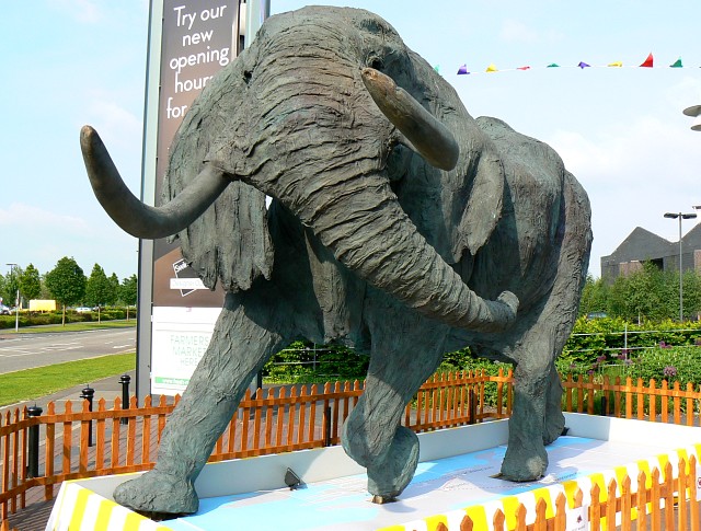 Elephant, Swindon Designer Outlet,... © Brian Robert Marshall ...