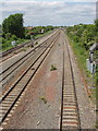 Main line railway  from Stockley Road