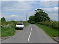 Lane near Smisby in south Derbyshire