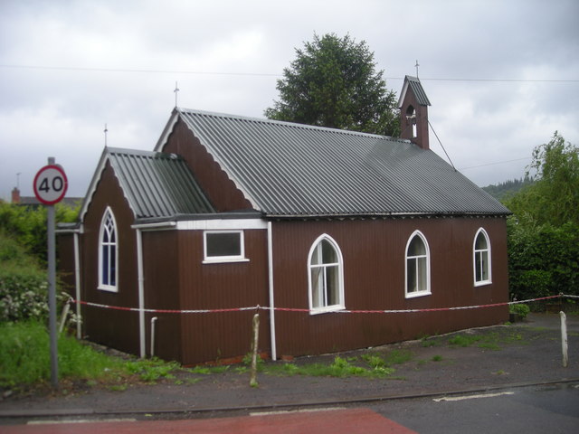 Button Oak church