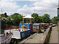 Houseboats on canal at Brentford