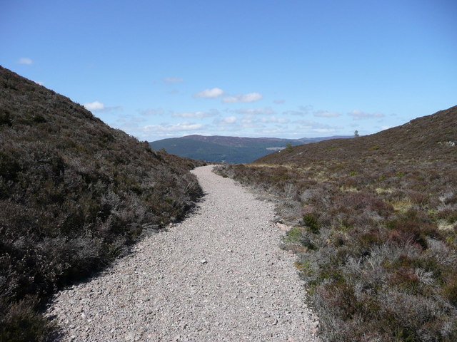 Path across the hillside