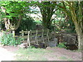 Wooden bridge near Mamhilad