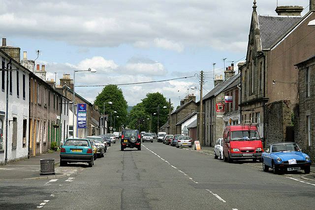 North Hermitage Street, Newcastleton © Walter Baxter cc-by-sa/2.0 ...