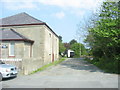 Access lane by the side of Capel Sardis Chapel