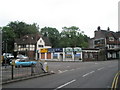 Old Ford Escort at the Hindhead traffic lights