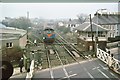 Coleraine signalbox and level crossing, 1983