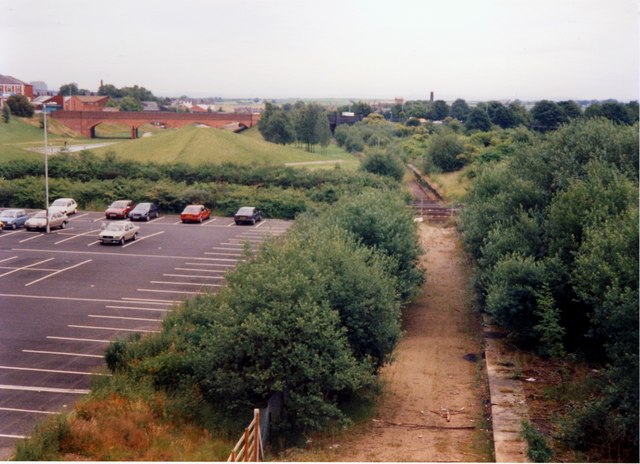 Bury Knowsley Street station site 1988 © Peter Whatley :: Geograph ...