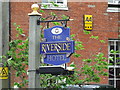 The Riverside Hotel sign