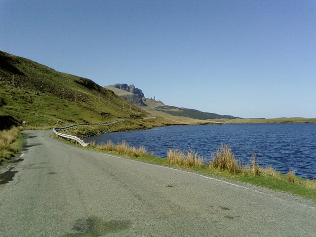 The road to Staffin
