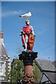 Statue in Conwy