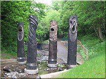 NY9364 : Totem poles? by Mike Quinn