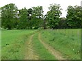 Footpath near Old Parks House