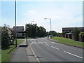 A view of Woodlands Road, stretching into the distance