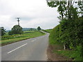 Roadside with spring fields