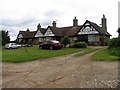 Almshouses opposite church