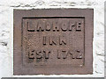 Date stone at the Ladhope Inn