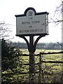 Sutton Coldfield Town Sign, Watford Gap A5127