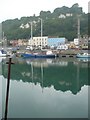 Dover Marina looking towards Western Heights