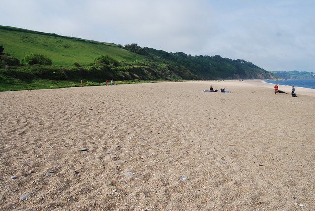 The beach at Strete Gate © N Chadwick cc-by-sa/2.0 :: Geograph Britain ...