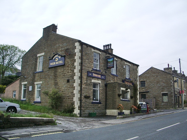 Weir Hotel, Burnley Road, Weir, Bacup © Alexander P Kapp :: Geograph ...