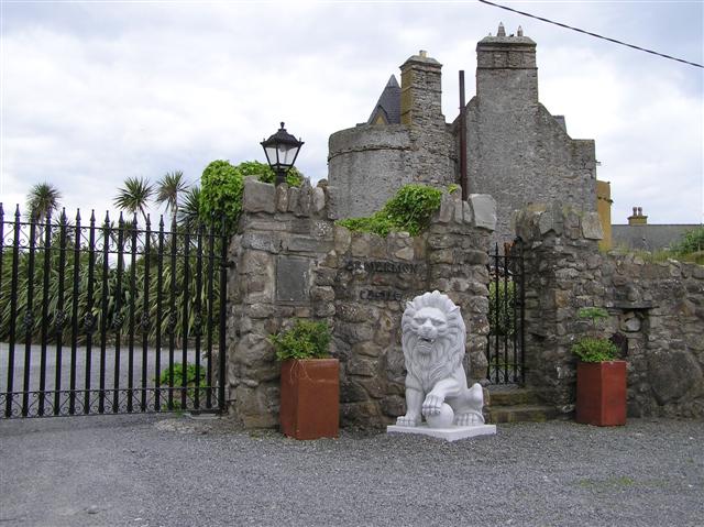 Entrance to Ardtermon Castle