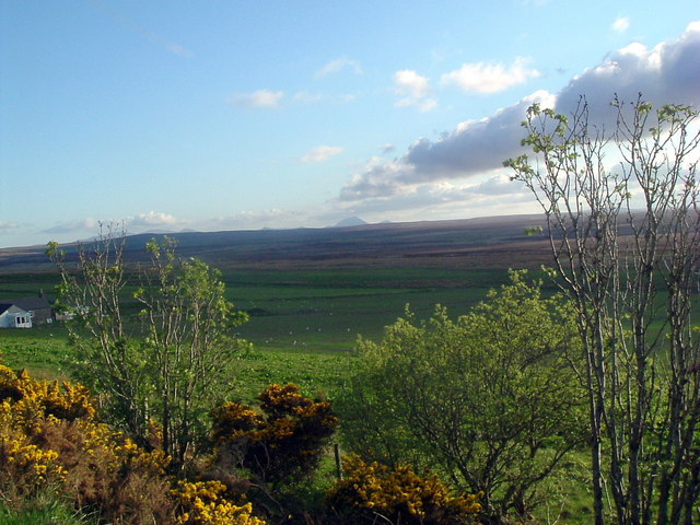 View west from layby near Rangag