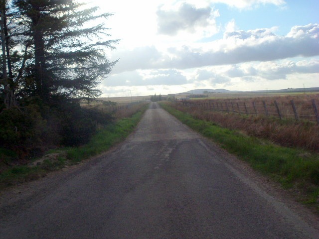 Road southwest near Westerdale