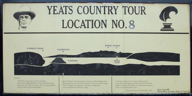 Yeats Country Tour sign