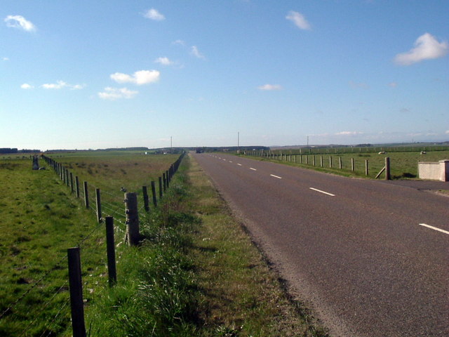 Road looking northwest