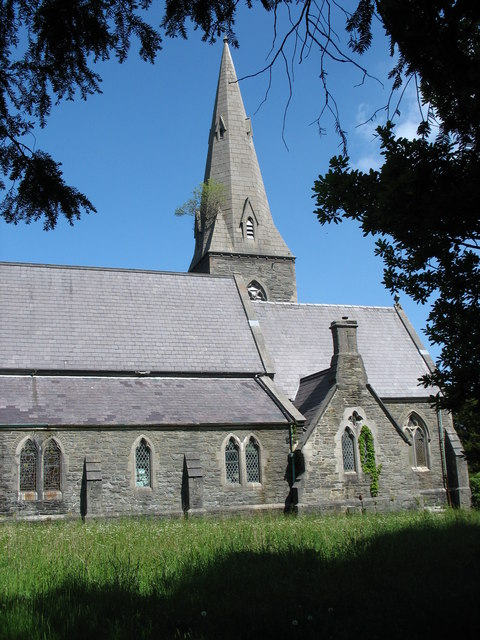 The abandoned St Ann's Church, Bryn... © Eric Jones :: Geograph Britain ...