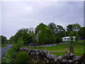 Paddock and trees around Greenholm Farm House