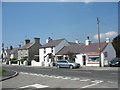 Houses and shop at the centre of the village of Four Mile Bridge