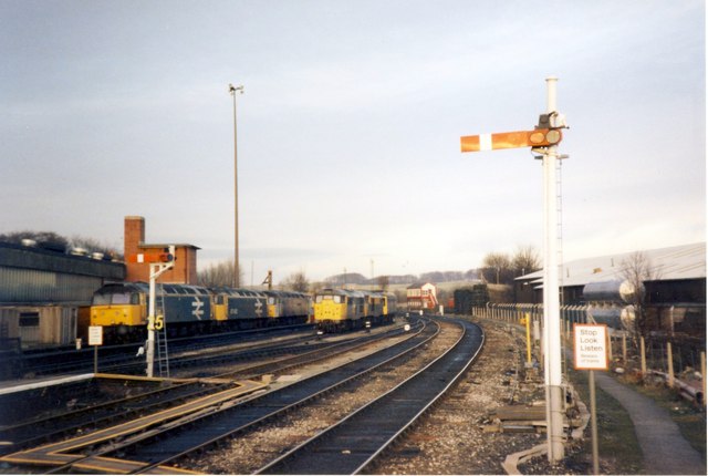 Buxton locomotive depot © Peter Whatley :: Geograph Britain and Ireland