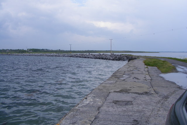Causeway from Aughinish - Aughinish Townland