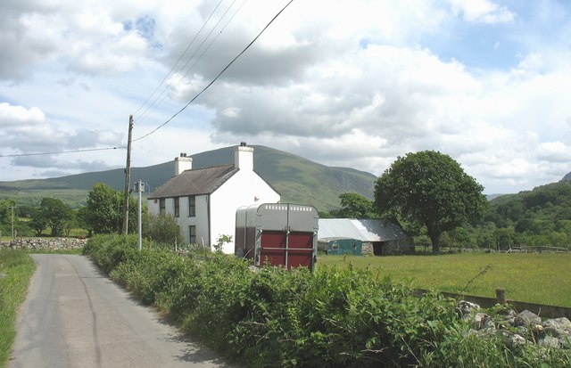 Caemabynyr, Waunfawr - a small holding © Eric Jones :: Geograph Britain ...