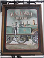 Sign for the Railway Hotel