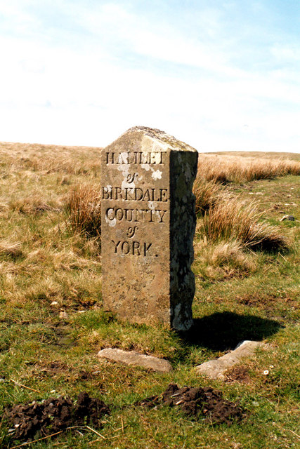 Boundary Stone, Hamlet of Birkdale, Yorkshire